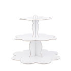 Dessert Three Layers Disposable Party Paper Cupcake Stand