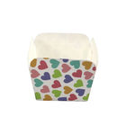Hot Selling Paper Square Cupcake Cups Oil Proof Baking Cup