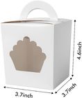 Birthday Party Individual Large Single Disposable Cupcake Carrier