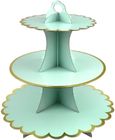 Birthday Round Food Stand Display 3 Tier Paper Cupcake Stand