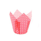 Greaseproof Colorful Dot Cupcake Muffin Tulip Paper Cups
