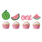 FDA Disposable Cupcake Birthday Party Cake Toppers