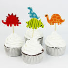 Kids Birthday Eco Friendly Animals Party Cake Topper
