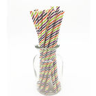 Cartoon Outside Safe Paper Drinking Straws For Juice