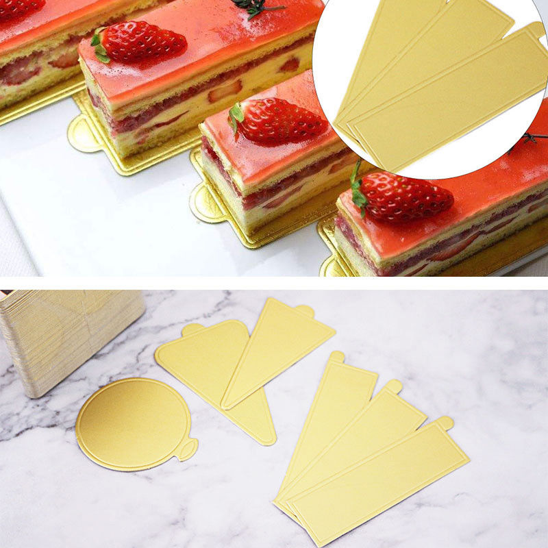Aluminium Gold Foil Mousse Paper Cake Base Dessert Holding paper cake base cake drum boards