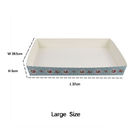 Oven Safe Long Rectangle Paper Cake Baking Pans High Temperature Resistant Loaf Pans Paper