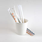 5" eco friendly Food Grade Paper Drinking Straws For Birthday Wedding Party