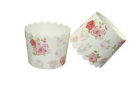 Oven Free Disposable Paper Cake Cup Gold Silver Stamping Printing