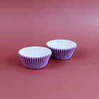 50Pcs/Set Panttern Violet Coloured Muffin Paper Cupcake Cases Baking Cup Cake Case Disposable Cake Baking Paper Cup