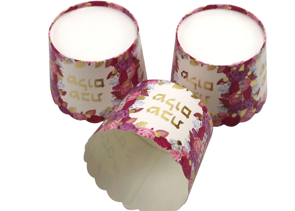 60*55mm 50*47mm Disposable Food Grade Cupcake Paper Cups